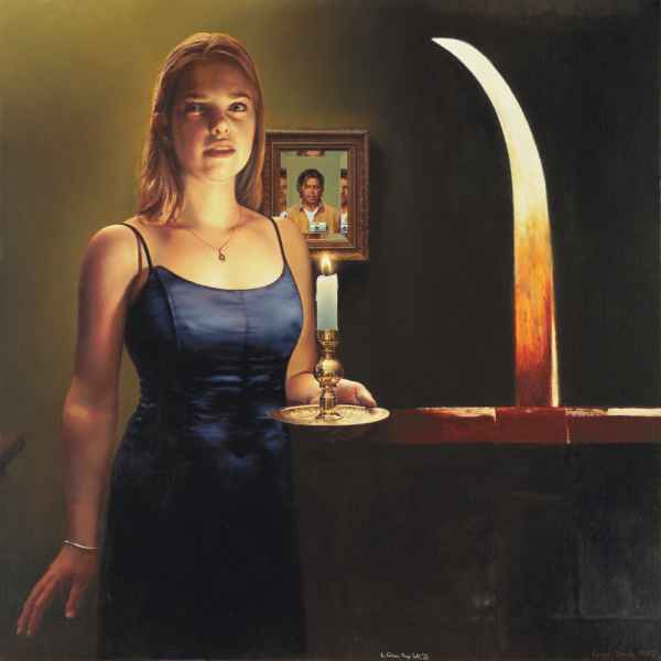 Anna and Homage to McCahon 2005 